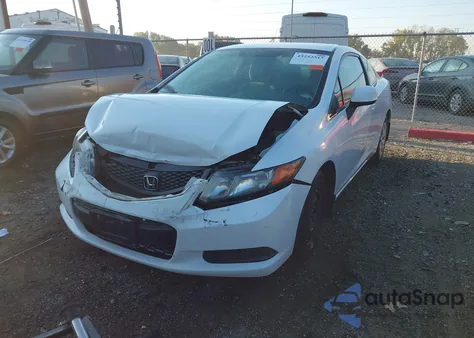 2012 Honda Civic Lx z USA, uszkodzony, nr VIN 2HGFG3B54CH519599